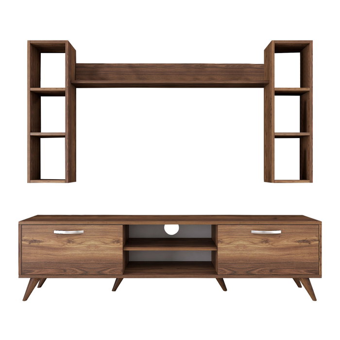 Hanah Home M5 - 240 Mueble de TV Nogal Hanah Home M5 - 240 Mueble de TV Nogal